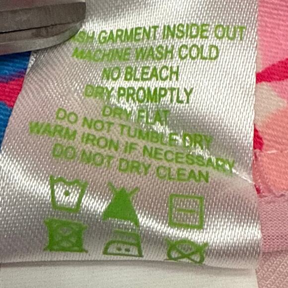 Lilly Pulitzer Capri Pants Size 0 Lucky Charm Floral - Picture 4 of 12